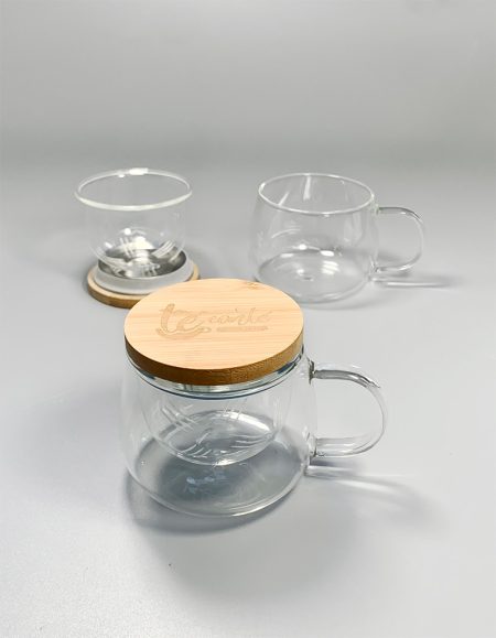 Glass Tea Infuser with Inner Strainer