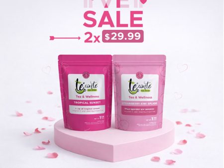 Tropical Sunset & Strawberry Kiwi for Valentine`s Day