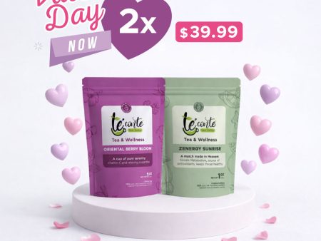 Valentines Day Special Oriental Berry Bloom y Zenergy Sunrise